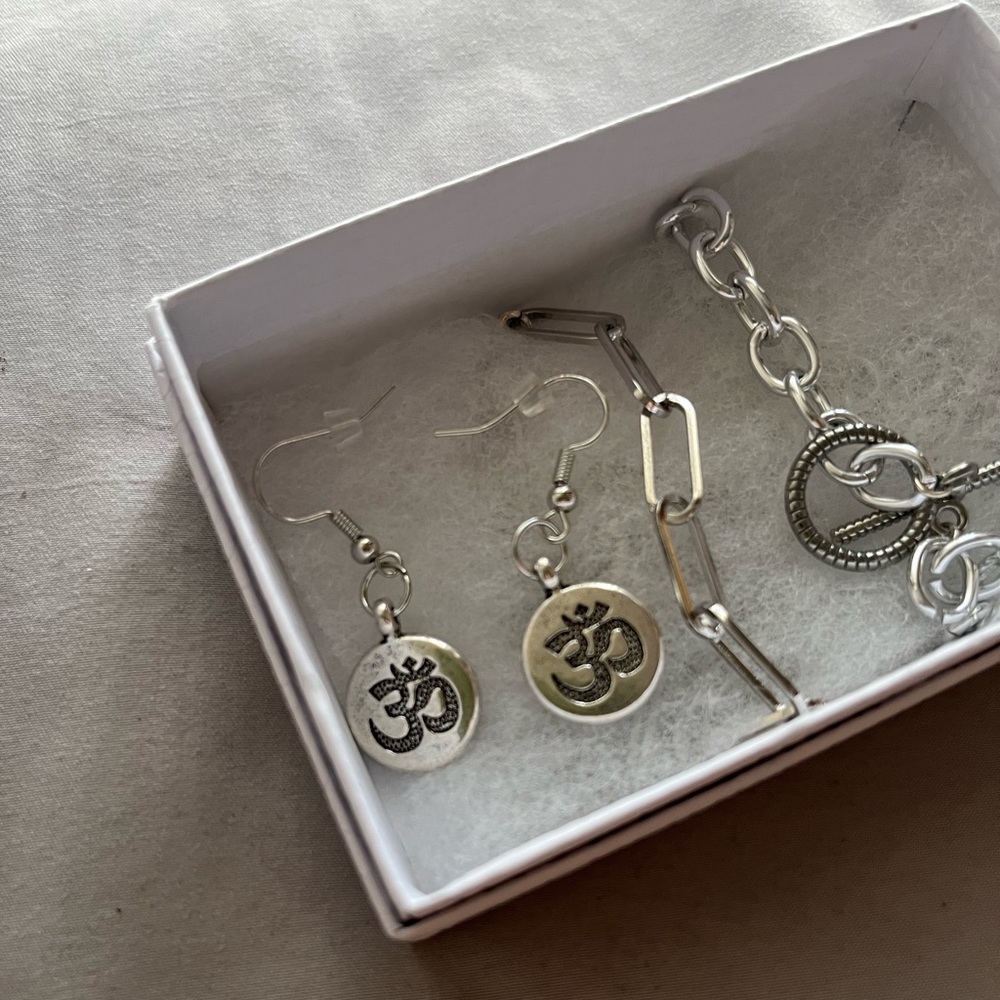 om Earrings